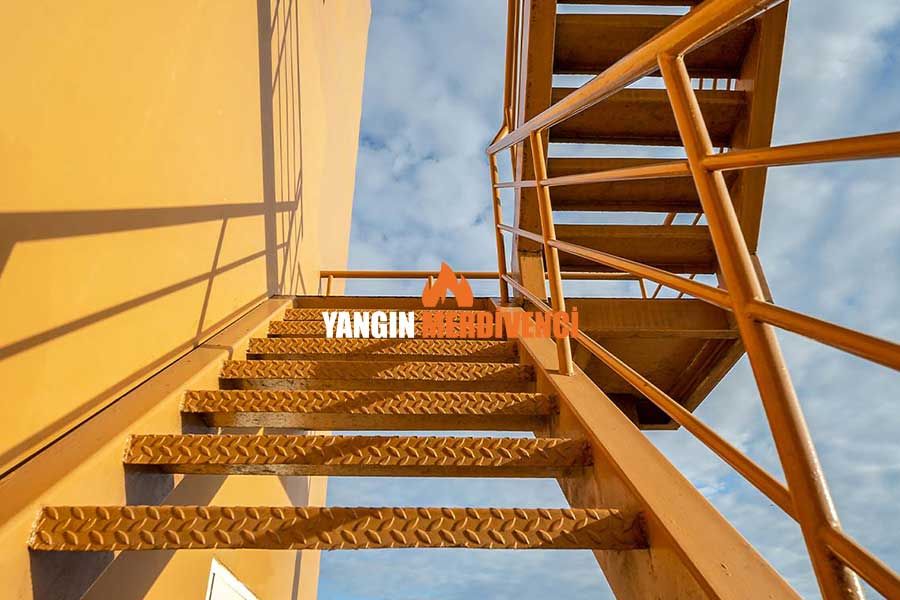 Yangın Merdiveni Planı - Yangın Merdivenci Com TR