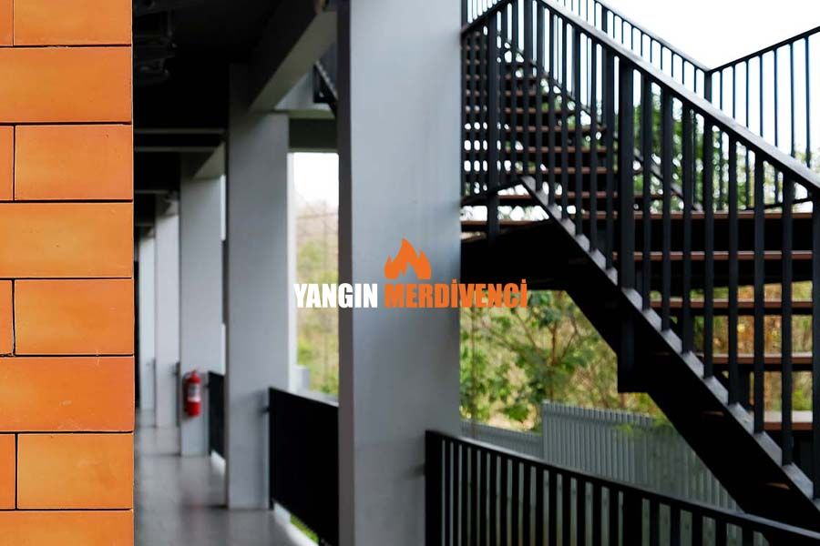 Yangın Merdiveni Projesi - Yangın Merdivenci Com TR